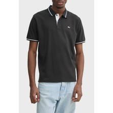 Tommy Jeans Pamuklu Regular Fit Düğmeli Polo Yaka T Shirt Erkek Polo Yaka T Shirt DM0DM20745 Pt2