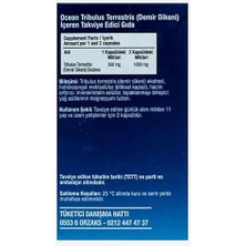 Decoars Orzax Ocean Tribulus Terrestris 500 Mg 60 Kapsül