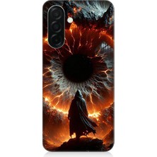Teknomeg Samsung Galaxy A26 Uyumlu Ateş Çemberi  Desenli Silikon Kılıf