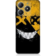 Teknomeg Realme C61 Uyumlu Karanlık Gülüş  Desenli Silikon Kılıf