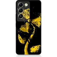 Teknomeg Vivo V30 Lite Uyumlu Rüzgar Gülü  Desenli Silikon Kılıf