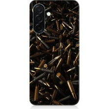 Teknomeg Samsung Galaxy A36 Uyumlu Mermi Yığını  Desenli Silikon Kılıf