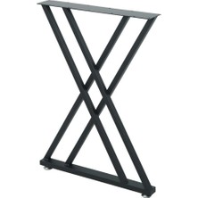 Metal Bank Sehpa Orta Sehpa Ayağı 2 Adet Ayak 42 cm Mobilya Ayağı