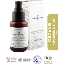 Me Time Organik Nemlendirici Günlük Yüz Bakım Kremi 50ml