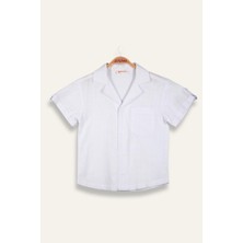 Zeyland Erkek Çocuk Keten Gömlek - Sarı