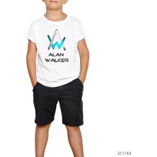 Alan Walker Softly Beyaz Çocuk Tişört