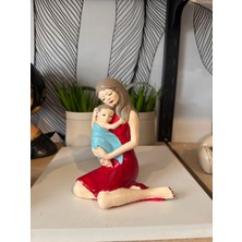 Dekoratif Anne Bebek Biblo Polyester