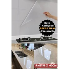 Mobilya Koruyucu Şeffaf Filim Kaplama Örtüsü Koruyucu Film Kaplama Dayanıklı Şefaf Ince Pvc Masa Örtüsü