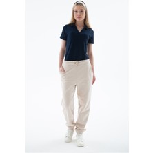 Fashion Friends Pamuklu Comfort Fit Normal Bel Lastikli Paça Eşofman Altı Bayan Eşofman Altı 25Y0214K1