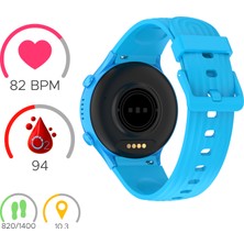 Wiky Watch 5 S Akıllı Çocuk Saati - Görüntülü Arama, Gps, Sos, Sağlık Takibi, Güvenli Alan mavi