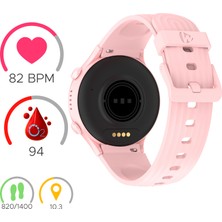 Wiky Watch 5 S Akıllı Çocuk Saati - Görüntülü Arama, Gps, Sos, Sağlık Takibi, Güvenli Alan Pembe