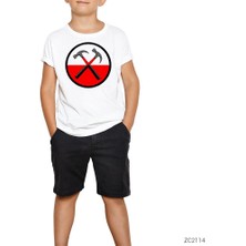 Pink Floyd The Wall Hammer Beyaz Çocuk Tişört