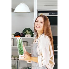2’li Yeşillik Saklama Kabı Seti - Taze Tutan Herb Keeper Sebze Saklama Kapları