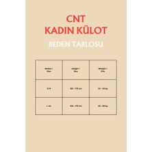 Kadın 3'lü Ten Slip Külot - Özel Premium Paketinde