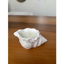 Atelier Rainy Dekoratif Deniz Kabuğu Soya Mum Nikah Nişan Söz Hediyelik