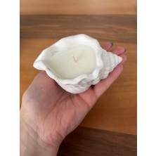 Atelier Rainy Dekoratif Deniz Kabuğu Soya Mum Nikah Nişan Söz Hediyelik