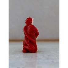 Aresmumatölyesi Esprili Dekoratif Sarılan Kadın Mum