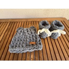 Alize Puffy Bebek Battaniye Yelek Seti 4'lü Set