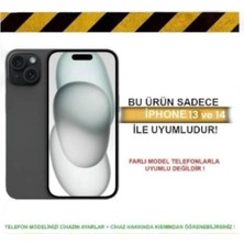 Apple Iphone 13/14 Uyumlu Kılıf Yumuşak Silikon Içi Kadife Lansman Kapak .