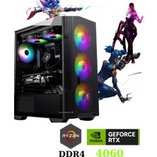 TKDEN-V11 RYZEN5-5600X 32GB Ddr4 512GB SSD RTX4060 8gb Oyuncu Masaüstü Bilgisayar