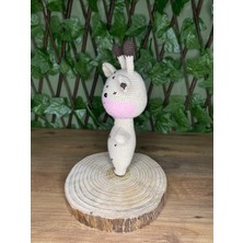 Amigurumi Organik Küçük Tatlı Zürafa Oyun & Uyku Arkadaşı