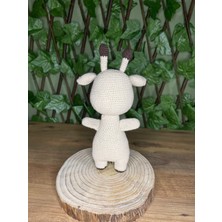 Amigurumi Organik Küçük Tatlı Zürafa Oyun & Uyku Arkadaşı