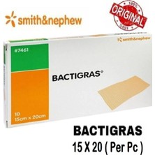 Smith & Nephew Bactigras Parafinli Antiseptik Tül Sargı Yara Bakım Örtüsü 15 cm  x 20 cm  1 Adet