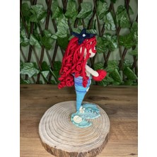 Amigurumi Deniz Kızı Oyun & Uyku Arkadaşı