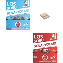 Nartest Yayınları Lgs 8. Sınıf Matematik ve Türkçe Soru Senaryoları + Telefon Tutucu