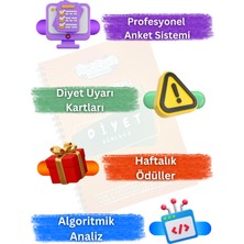 Akdeniz Hazinesi Interaktif Diyet Günlüğü, qr kodlu, anketli ,videolu