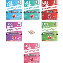 Nartest Yayınları Lgs 8. Sınıf Tüm Dersler 6lı Set Soru Senaryoları + Telefon Tutucu