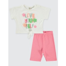Civil Baby  Kız Bebek Takım 6-18 Ay Ekru