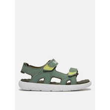 Timberland Yeşil Erkek Çocuk Sandalet TB0A43EAEX01-PERKINS Row Backstrap