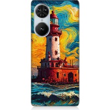 Teknomeg Reeder S19 Pro S Edge Uyumlu Renkli Fener  Desenli Silikon Kılıf