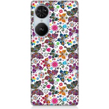 Teknomeg Reeder S19 Pro S Edge Uyumlu Çiçek Deseni  Desenli Silikon Kılıf