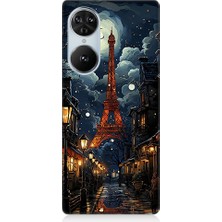 Teknomeg Reeder S19 Pro S Edge Uyumlu Paris Sokakları  Desenli Silikon Kılıf