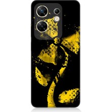 Teknomeg Infinix Zero 30 4g Uyumlu Rüzgar Gülü  Desenli Silikon Kılıf