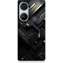 Teknomeg Reeder S19 Pro S Edge Uyumlu Geometrik Desen  Desenli Silikon Kılıf
