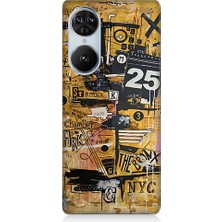 Teknomeg Reeder S19 Pro S Edge Uyumlu Karma Grafik  Desenli Silikon Kılıf