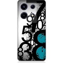 Teknomeg Infinix Note 30 Vıp Uyumlu Sayısal Karmaşa  Desenli Silikon Kılıf