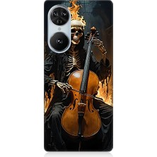 Teknomeg Reeder S19 Pro S Edge Uyumlu Iskelet Çello  Desenli Silikon Kılıf