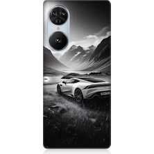 Teknomeg Reeder S19 Pro S Edge Uyumlu Dağ Yolunda Araba  Desenli Silikon Kılıf