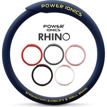 Fuhao Shop C  19 cm Üzeri Stil Için Xxl Donanma Yeni Güç Iyonik Rhino Erkek Kadınlar Iyonlar Su Geçirmez Spor Bilezik Bilezik Enerji Dengesi Vücut (Yurt Dışından)