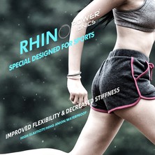 Fuhao Shop C  19 cm Üzeri Stil Için Xxl Donanma Yeni Güç Iyonik Rhino Erkek Kadınlar Iyonlar Su Geçirmez Spor Bilezik Bilezik Enerji Dengesi Vücut (Yurt Dışından)