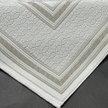 Çırağan Koleksiyonu Mikrofiber Iplik Jüt Taban Lüks Halı