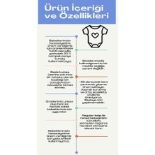 Sevbano Patron Benim ! Yazılı Pamuklu Yumuşak Unisex Çıtçıtlı Body Zıbın