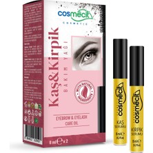 Cosmecit Kaş & Kirpik Bakım Yağı (8 Ml+8 Ml)