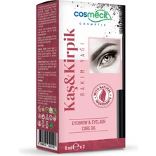 Cosmecit Kaş & Kirpik Bakım Yağı (8 Ml+8 Ml)