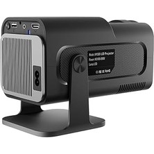 HY320 Mini 1080P 390ANSI 4K Android 11 Projektör Wifi 6 Bluetooth 5.0 Desteği Miracast / Airplay / Dlna Ab Tak