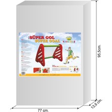 Bahçe Oyuncak Çocuklar İçin Minyatür Futbol Kalesi - İç ve Dış Mekan, Anaokulu ve Evde Kullanıma Uygun